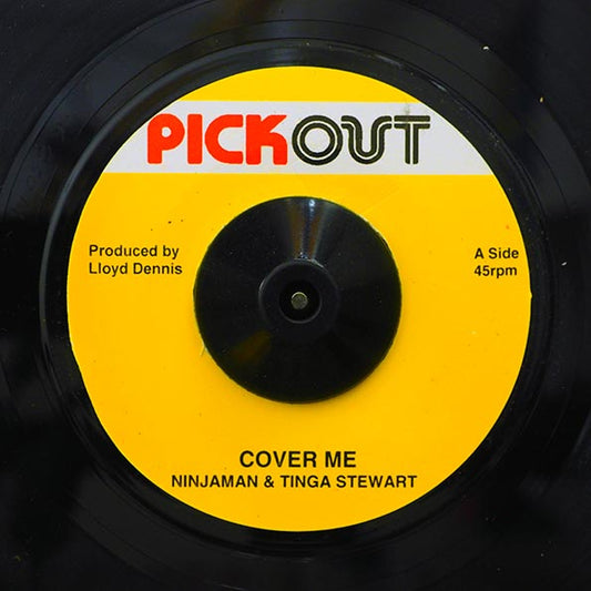 Tinga Stewart, Ninjaman - Cover Me  /  Version (7")