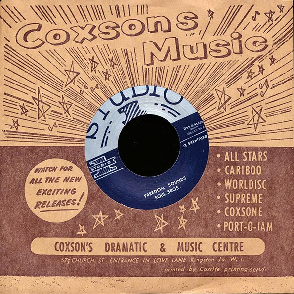 Soul Brothers - Freedom Sounds  /  Soul Brothers - Freedom Sounds Take 2 (7")