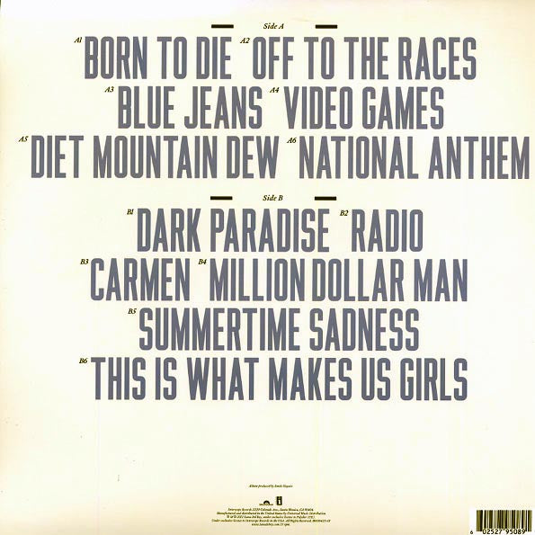 Lana Del Rey - Born To Die (LP)