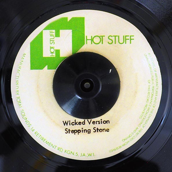 Hopeton Junior - Whip Down The Wicked Man  /  Stepping Stone - Wicked Version (7")