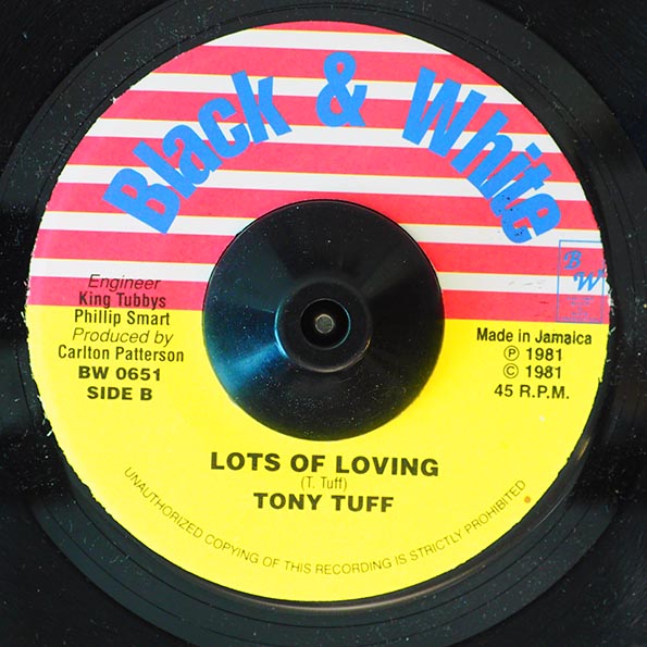 Barry Brown - Love Love  /  Tony Tuff - Lots Of Loving (7")