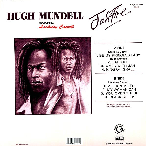 Hugh Mundell, Lacksley Castell - Jah Fire (LP) - PureSound Records