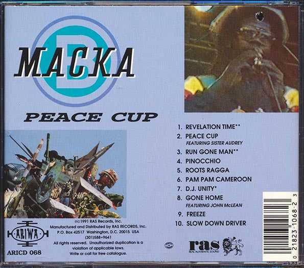 Macka B - Peace Cup (CD)