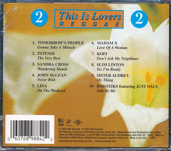 Sandra Cross, Sister Audrey, Kofi, Etc. - This Is Lovers Part 2 (CD)