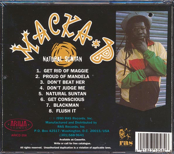 Macka B - Natural Suntan (CD)