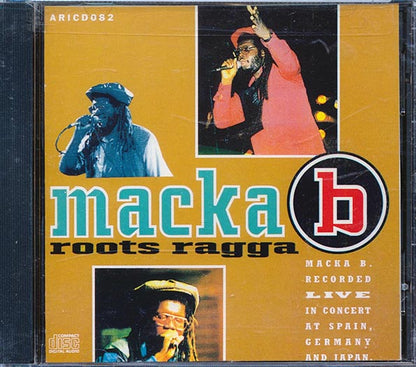 Macka B - Roots Ragga Live (CD)