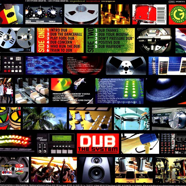 Alborosie - Dub The System (LP) - PureSound Records