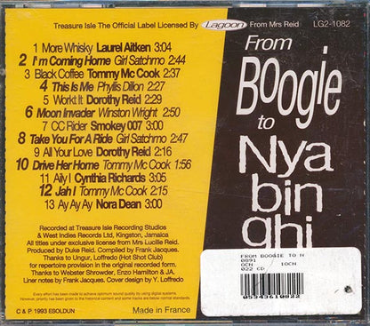 Phyllis Dillon, Girl Satchmo, Nora Dean, Etc. - Duke Reid Artists: From Boogie To Nyahbinghi (CD)