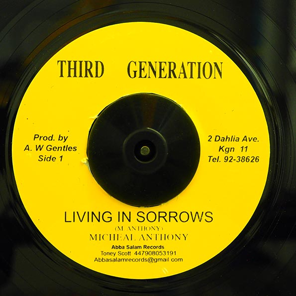 Michael Anthony - Living In Sorrows  /  Version (7")