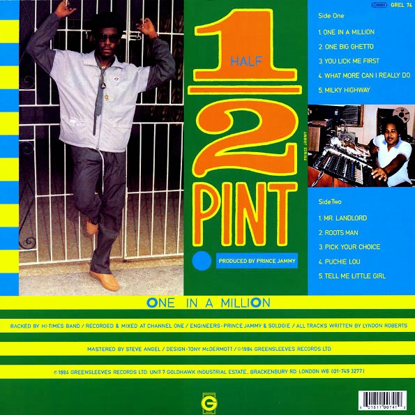 Half Pint - One In A Million (LP) - PureSound Records
