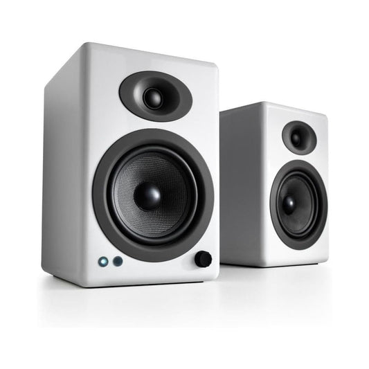 A5+ Powered Bookshelf Speakers – 150W High-Fidelity Studio Monitors - PureSound Records