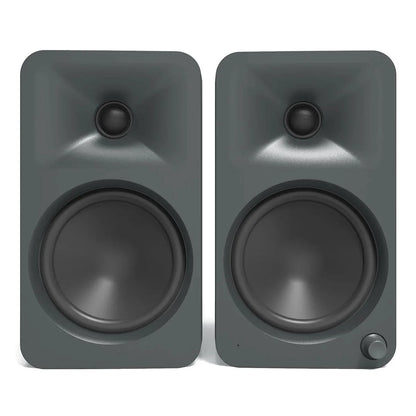 ORA4 Powered Bluetooth Desktop Speakers - Pair (Matte Grey) - PureSound Records