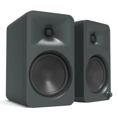 ORA4 Powered Bluetooth Desktop Speakers - Pair (Matte Grey) - PureSound Records